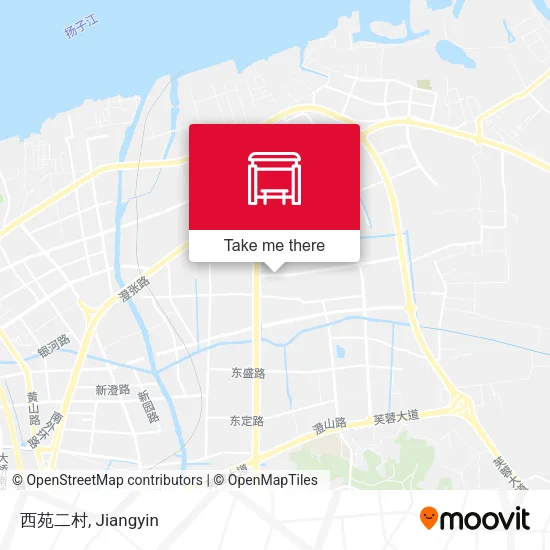 西苑二村 map