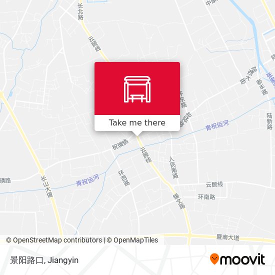 景阳路口 map