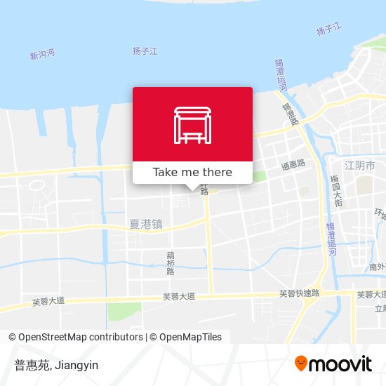 普惠苑 map