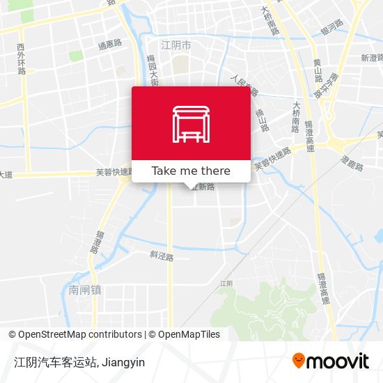 江阴汽车客运站 map