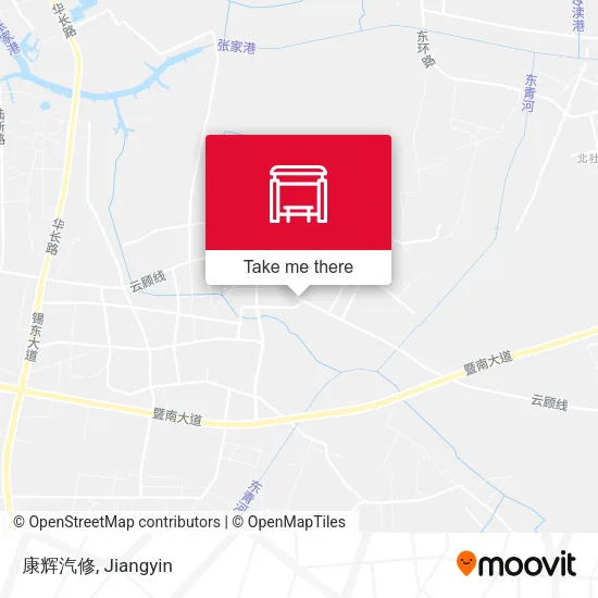 康辉汽修 map
