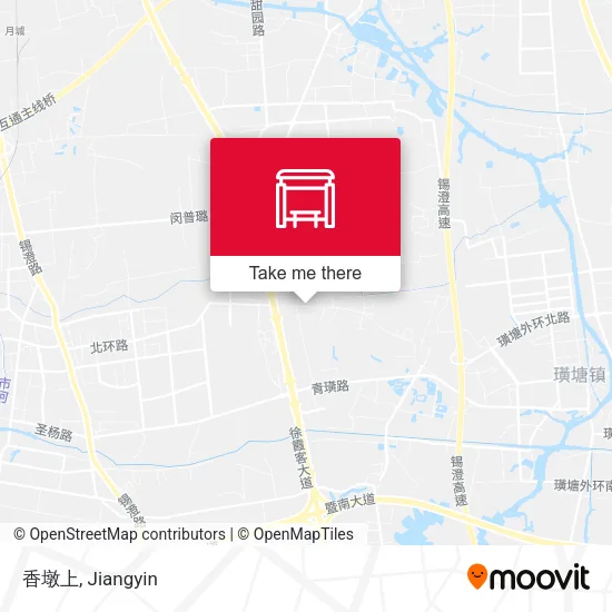 香墩上 map