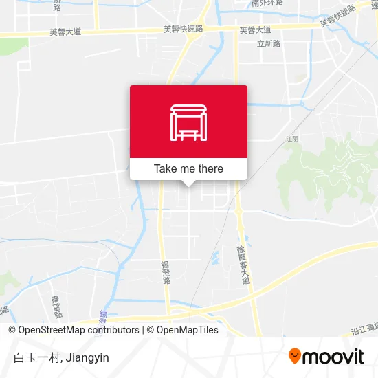 白玉一村 map