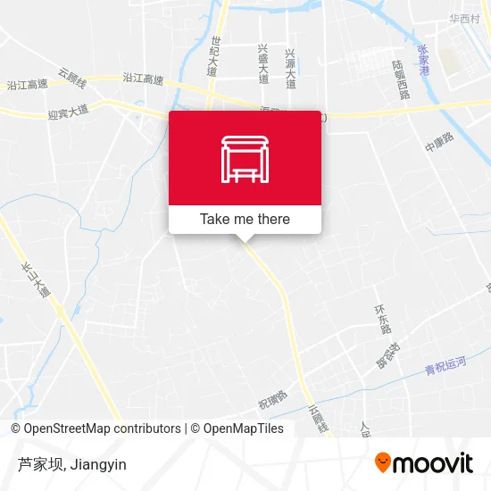 芦家坝 map