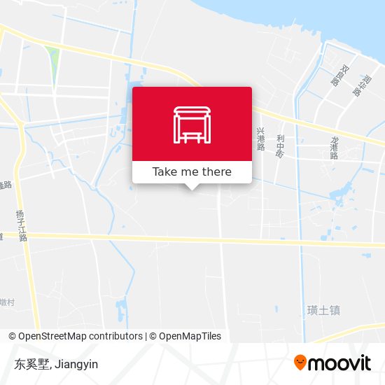 东奚墅 map