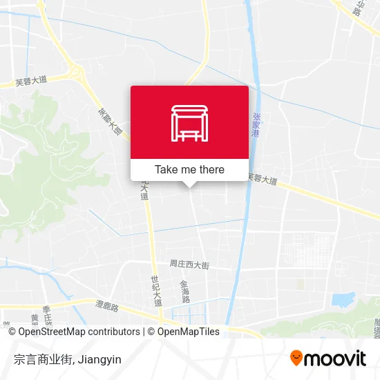 宗言商业街 map