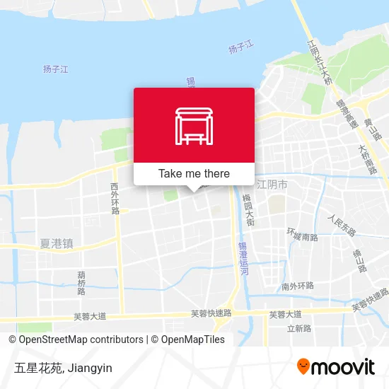 五星花苑 map