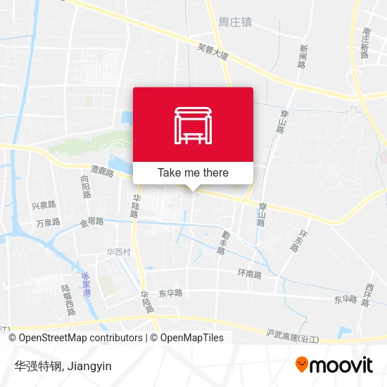 华强特钢 map