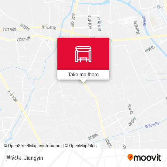 芦家坝 map