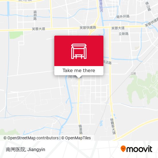 南闸医院 map
