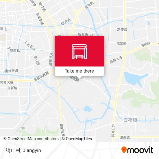 绮山村 map