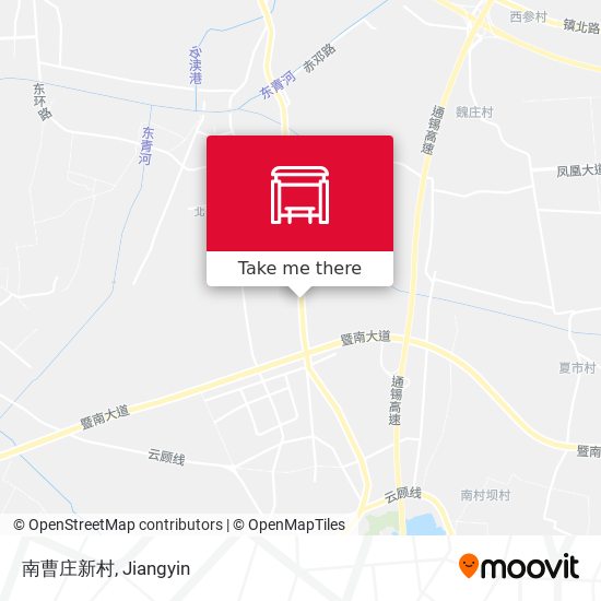 南曹庄新村 map