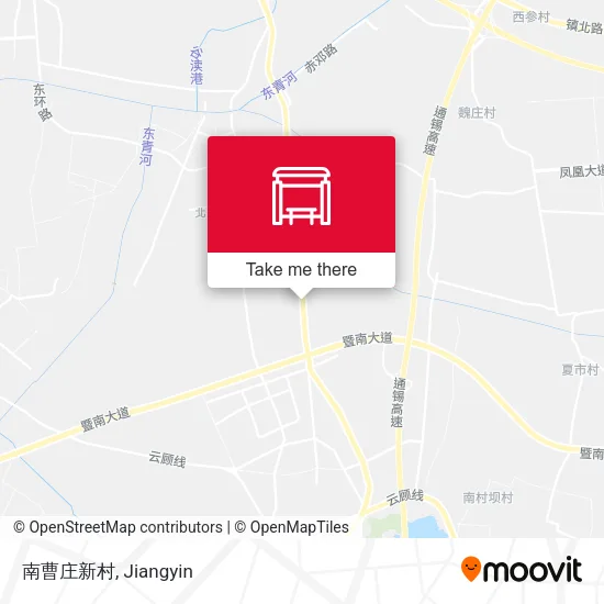 南曹庄新村 map