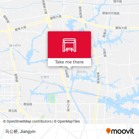 马公桥 map