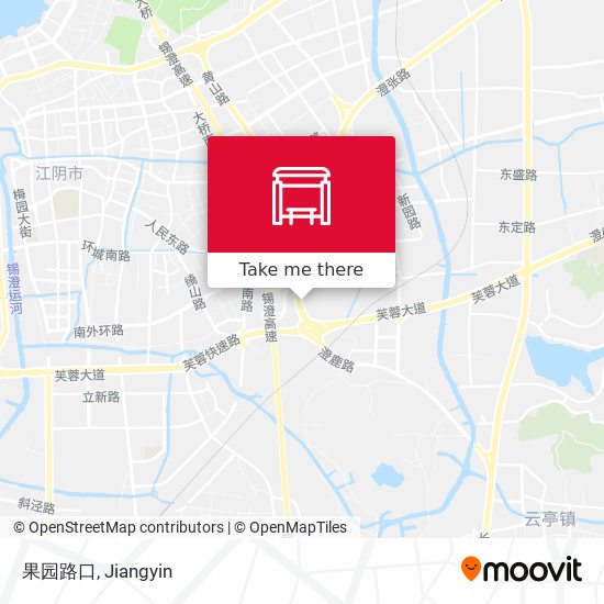 果园路口 map