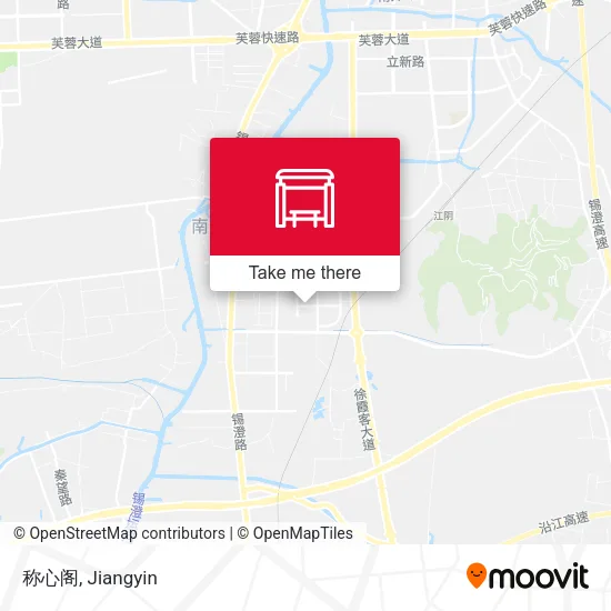 称心阁 map
