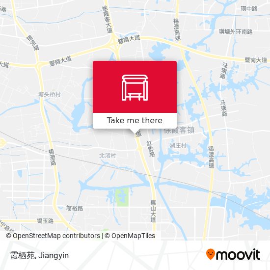 霞栖苑 map