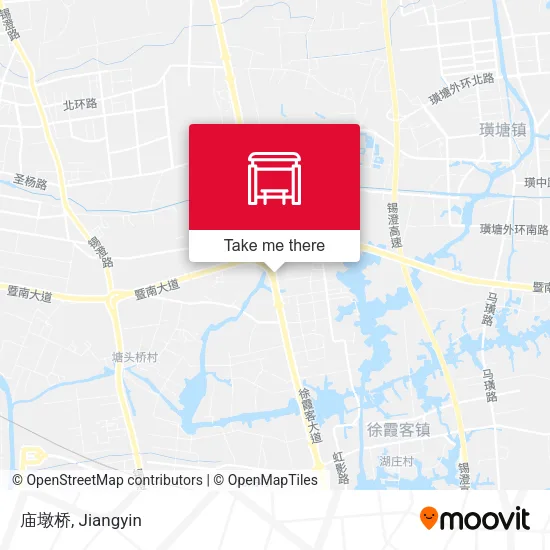 庙墩桥 map