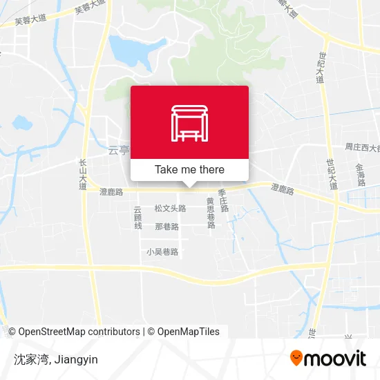 沈家湾 map