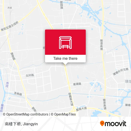 南楼下桥 map