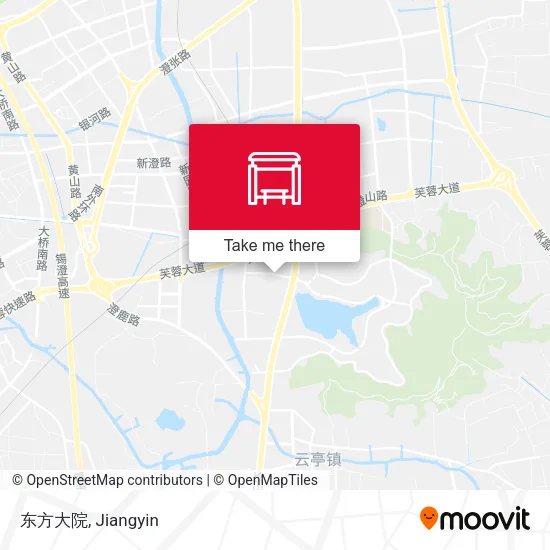 东方大院 map