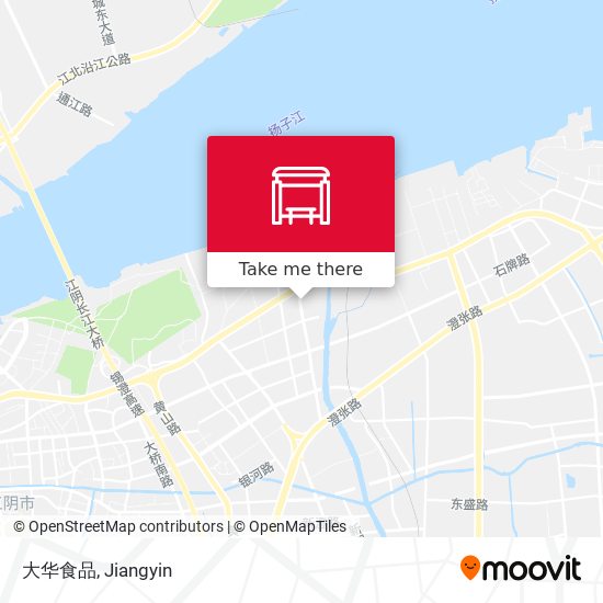 大华食品 map