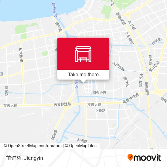 前进桥 map