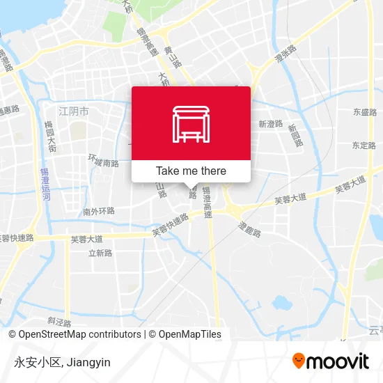 永安小区 map