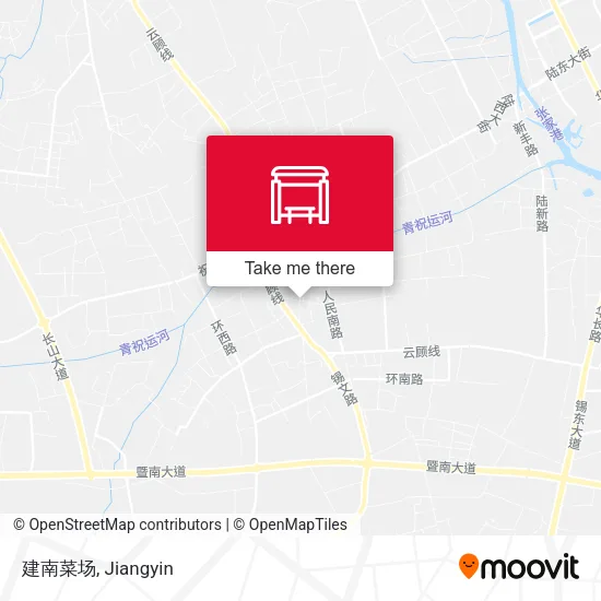 建南菜场 map