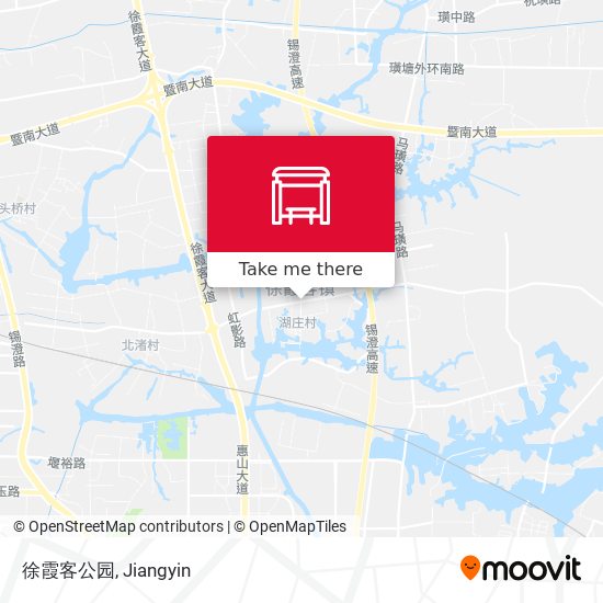 徐霞客公园 map