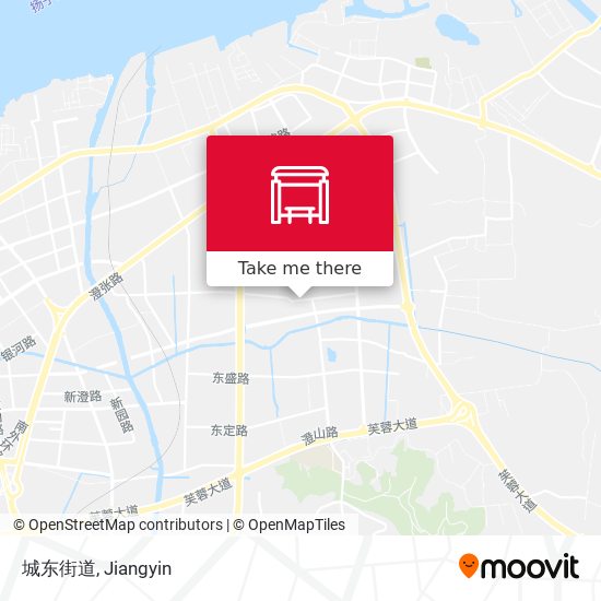 城东街道 map