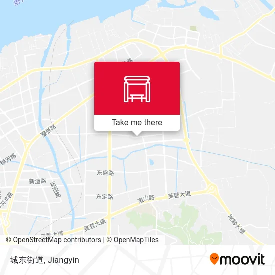 城东街道 map