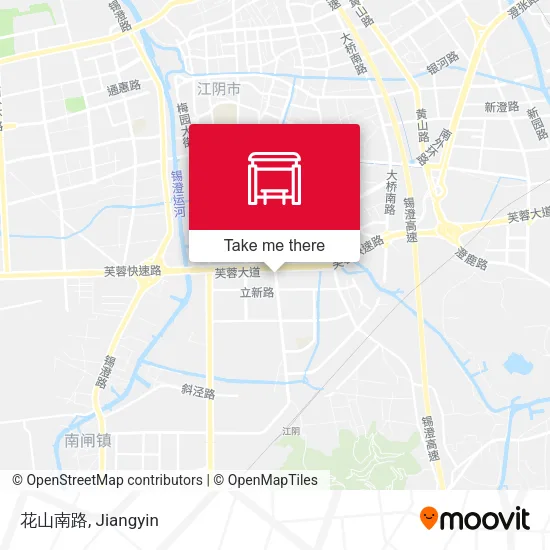 花山南路 map