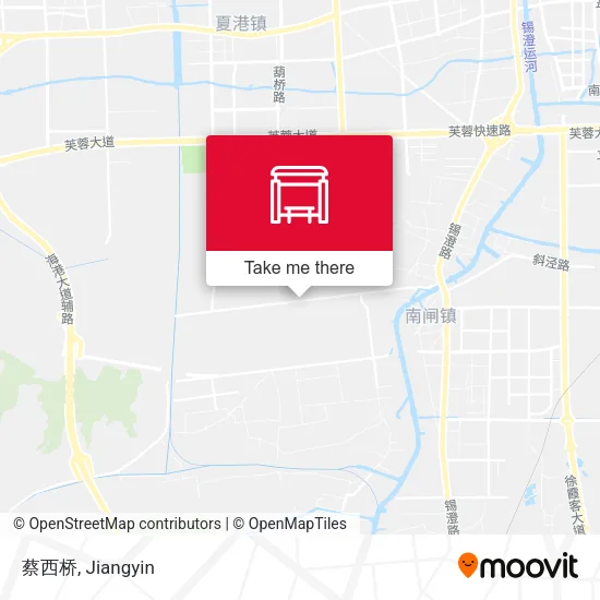 蔡西桥 map