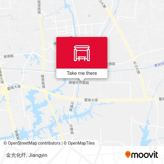 金光化纤 map