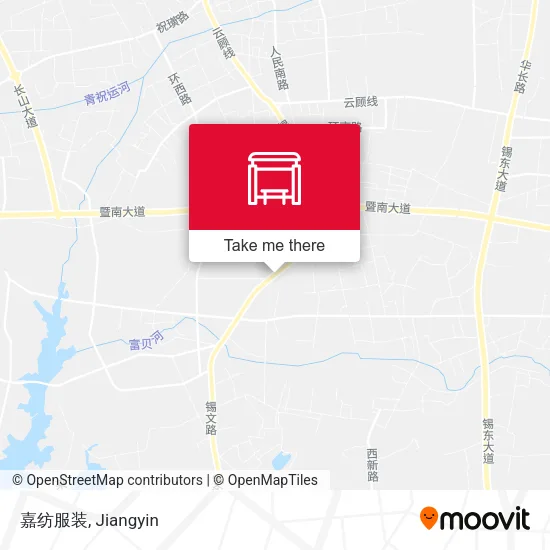嘉纺服装 map