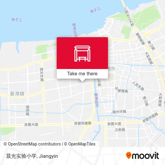 晨光实验小学 map