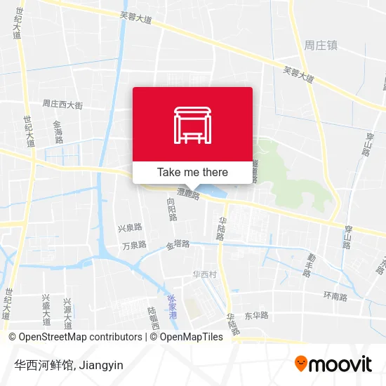 华西河鲜馆 map