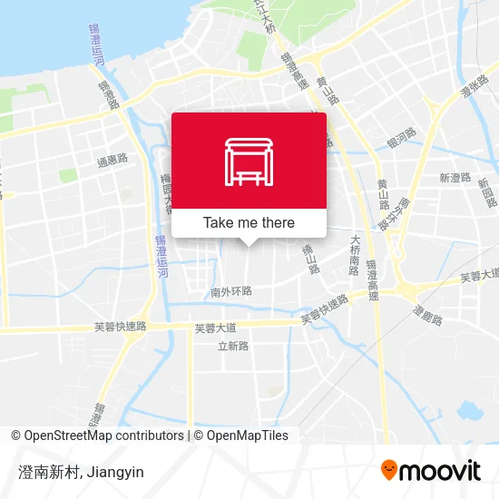 澄南新村 map