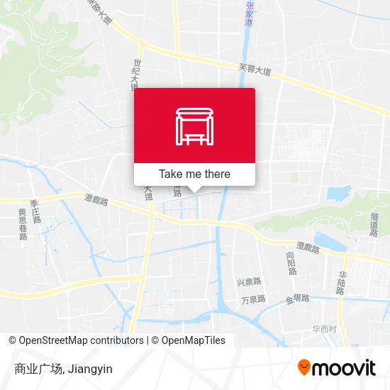 商业广场 map