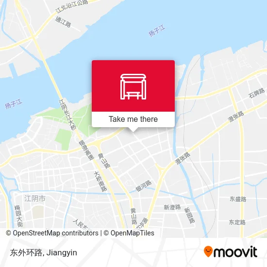 东外环路 map