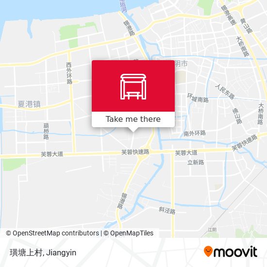 璜塘上村 map