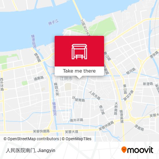 人民医院南门 map