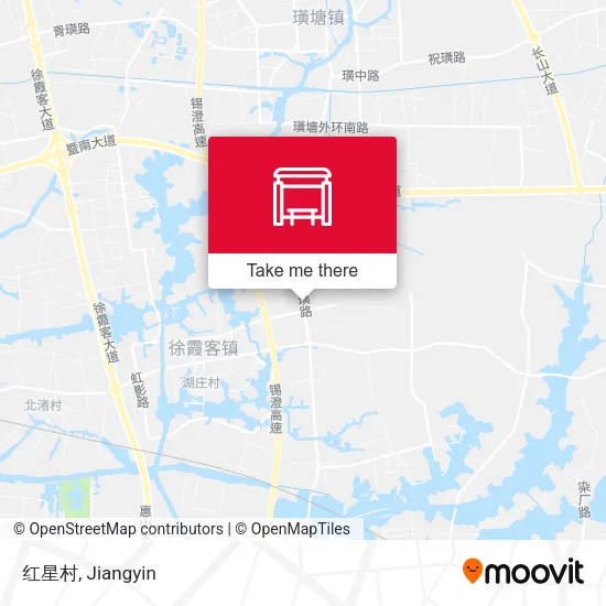 红星村 map
