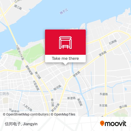 信邦电子 map