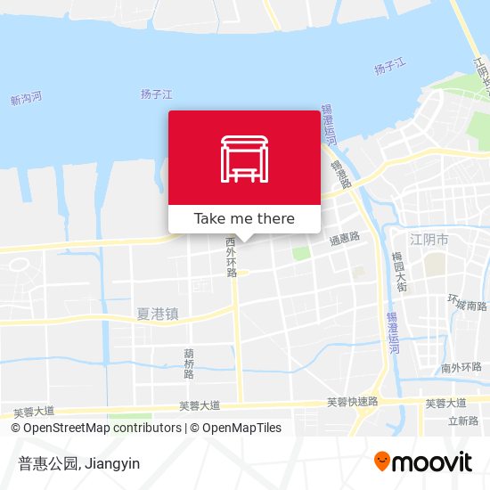 普惠公园 map
