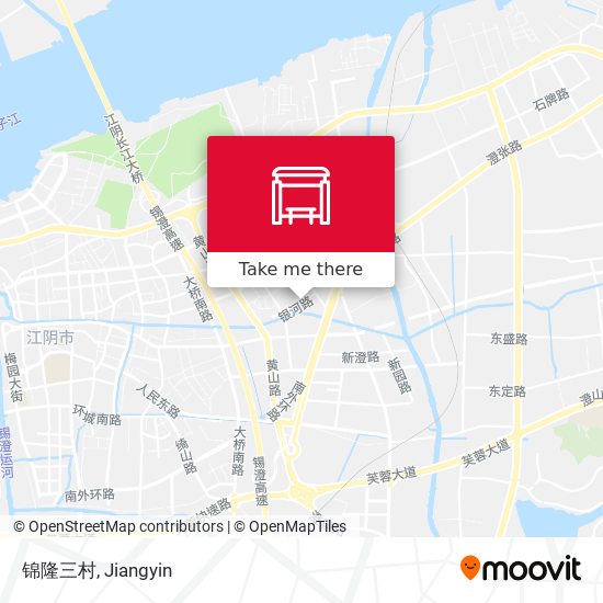 锦隆三村 map
