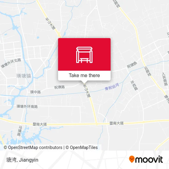塘湾 map