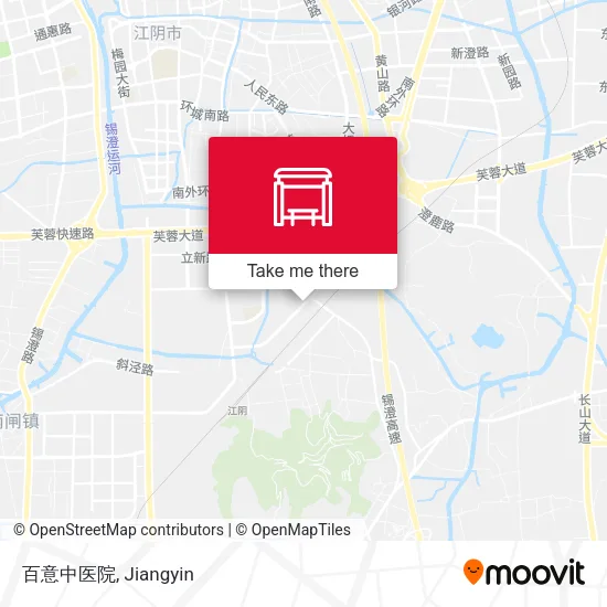 百意中医院 map