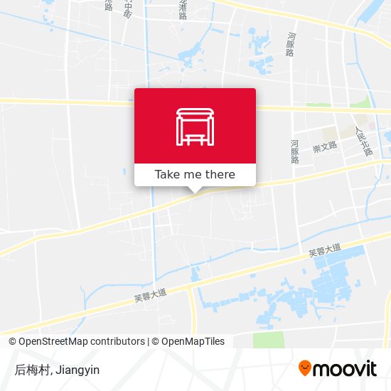 后梅村 map
